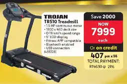 Makro TROJAN TR510 Treadmill offer