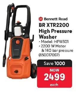 Makro Bennett Read BR XTR2200 High Pressure Washer offer