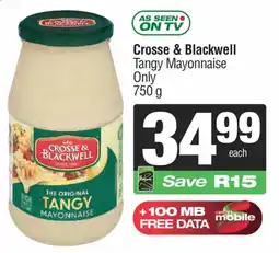 Spar Crosse & Blackwell Tangy Mayonnaise offer