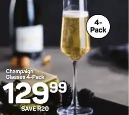 Pick n Pay Hypermarket DAY Champaign Glasses offer