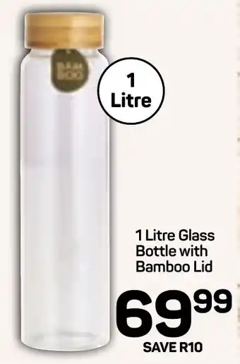 Pick n Pay Hypermarket DAY Glass Bottle with Bamboo Lid offer
