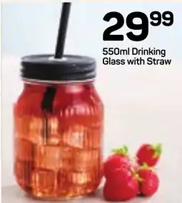 Pick n Pay Hypermarket DAY Drinking Glass with Straw offer