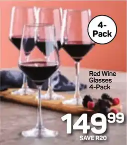 Pick n Pay Hypermarket DAY Red Wine Glasses offer