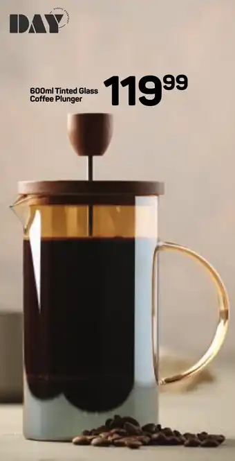 Pick n Pay Hypermarket DAY Tinted Glass Coffee Plunger offer
