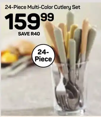 Pick n Pay Hypermarket DAY Multi-Color Cutlery Set offer