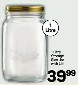 Pick n Pay Hypermarket DAY Storage Glas Jar with Lid offer