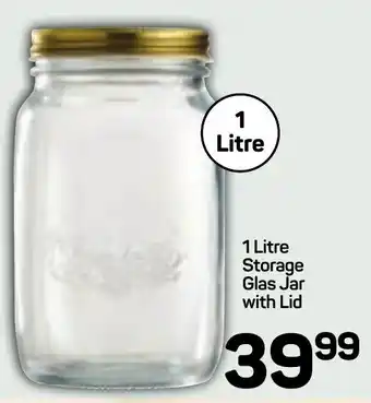 Pick n Pay Hypermarket DAY Storage Glas Jar with Lid offer