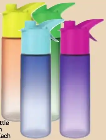Pick n Pay Hypermarket DAY Drinking Bottle with Spray function Assorted Colours Each offer