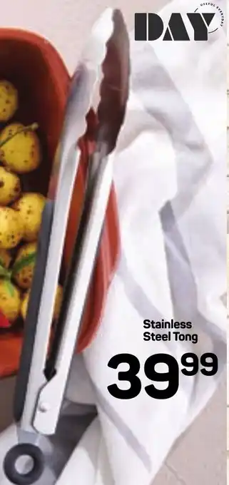 Pick n Pay Hypermarket DAY Stainless Steel Tong offer