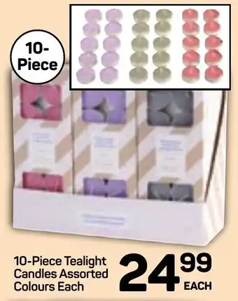 Pick n Pay Hypermarket DAY Tealight Candles Assorted Colours Each offer