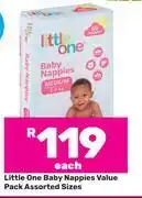 Game Little One Baby Nappies Value Pack Assorted Sizes-Each offer