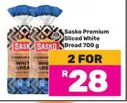 Game Sasko Premium Sliced White Bread-For 2 x 700g offer