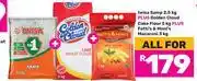 Game Iwisa Samp 2.5Kg Plus Golden Cloud Cake Flour 5Kg Plus Fatti's & Moni's Macaroni 3Kg-All For offer