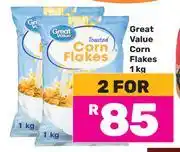 Game Great Value Corn Flakes-For 2 x 1Kg offer