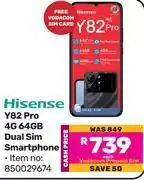 Game Hisense Y82 Pro 4G 64GB Dual Sim Smartphone-Each offer