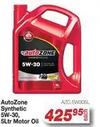 AutoZone Auto Zone Synthetic 5W-30 Motor Oil AZC.5W305L-5L Each offer