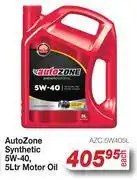 AutoZone Auto Zone Synthetic 5W-40 Motor Oil AZC.5W405L-5L Each offer