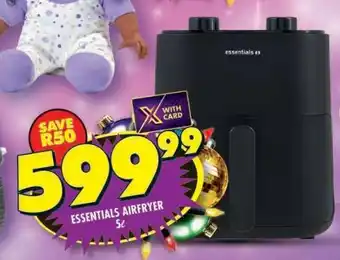 Shoprite ESSENTIALS AIRFRYER offer