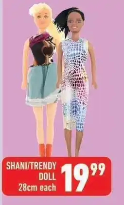 Shoprite SHANI/TRENDY DOLL offer