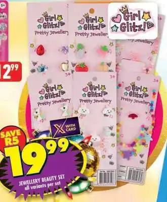 Shoprite JEWELLERY BEAUTY SET offer