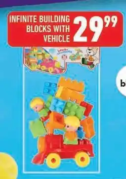 Shoprite INFINITE BUILDING BLOCKS WITH VEHICLE offer
