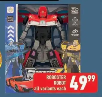 Shoprite ROBOSTER ROBOT offer