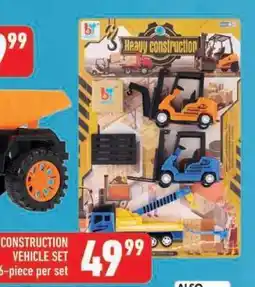 Shoprite CONSTRUCTION VEHICLE SET offer