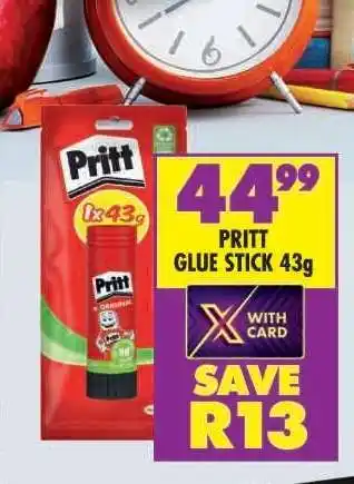 Shoprite Pritt Glue Stick-43g offer
