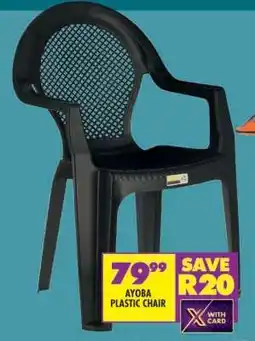 Shoprite AYOBA PLASTIC CHAIR offer