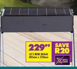 Shoprite LK’S MINI BRAAI offer
