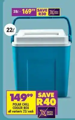 Shoprite POLAR CHILL COOLER BOX offer