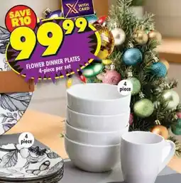 Shoprite FLOWER DINNER PLATES offer