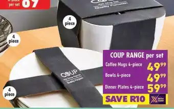 Shoprite Dinner Plates 4-piece offer