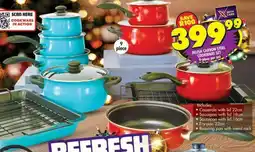 Shoprite Delish Carbon Steel Cookware Set offer
