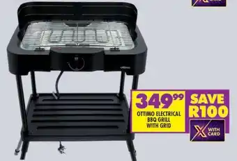 Shoprite OTTIMO ELECTRICAL BBQ GRILL WITH GRID offer
