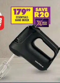 Shoprite ESSENTIALS HAND MIXER offer