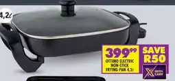 Shoprite OTTIMO ELECTRIC NON-STICK FRYING PAN 4.2L offer