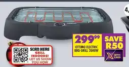 Shoprite OTTIMO ELECTRIC BBQ GRILL 2000W offer