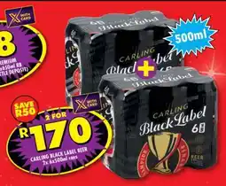 Shoprite CARLING BLACK LABEL BEER offer