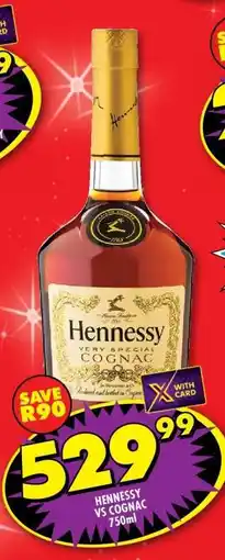 Shoprite Hennessy VS Cognac-750ml offer