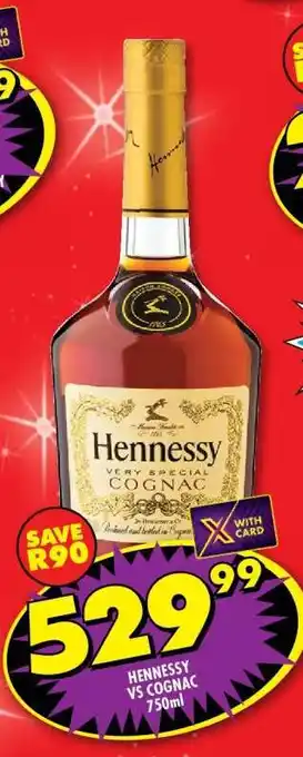 Shoprite Hennessy VS Cognac-750ml offer