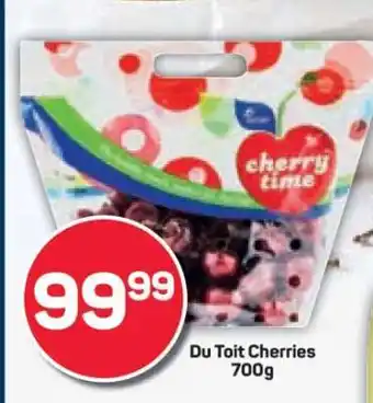 Pick n Pay Du Toit Cherries 700g offer