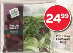 Pick n Pay PnP Italian Leaf Salad 120g offer