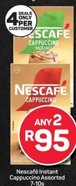 Pick n Pay Nescafé Instant Cappuccino Assorted 7-10s offer
