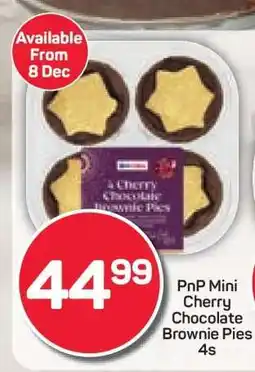 Pick n Pay PnP Mini Cherry Chocolate Brownie Pies 4s offer