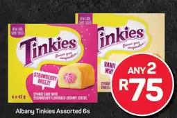 Pick n Pay Albany Tinkies Assorted 6s offer