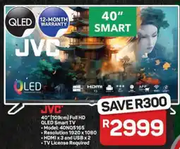 Pick n Pay Hypermarket JVC 40 QLED Smart TV offer