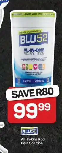Pick n Pay Hypermarket BLU52 All-In-One Pool Care Solution offer