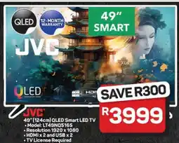 Pick n Pay Hypermarket JVC 49 QLED Smart LED TV offer