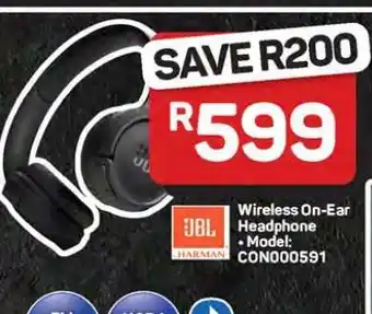 Pick n Pay Hypermarket JBL Wireless On-Ear Headphone offer